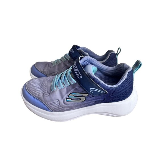 Skechers Girls‎ Sneakers Selectors Blue Purple Size 13 - Picture 5 of 11